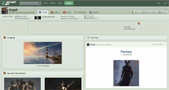 Desktop Screenshot of emjer.deviantart.com