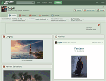 Tablet Screenshot of emjer.deviantart.com