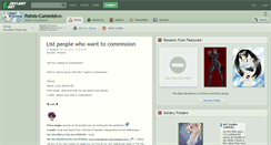 Desktop Screenshot of points-commish.deviantart.com