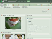 Tablet Screenshot of esea.deviantart.com