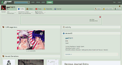 Desktop Screenshot of gael1611.deviantart.com
