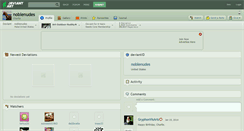 Desktop Screenshot of noblenudes.deviantart.com