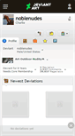Mobile Screenshot of noblenudes.deviantart.com