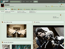 Tablet Screenshot of iishikiii.deviantart.com