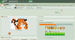 Desktop Screenshot of d33dra.deviantart.com