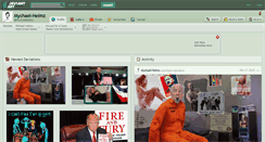 Desktop Screenshot of mychael-helmz.deviantart.com