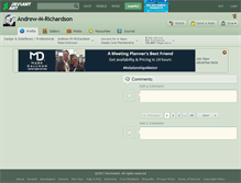 Tablet Screenshot of andrew-m-richardson.deviantart.com