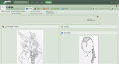 Desktop Screenshot of evangle.deviantart.com