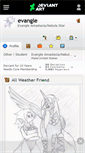 Mobile Screenshot of evangle.deviantart.com
