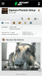 Mobile Screenshot of damon-finnick-sirius.deviantart.com