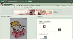 Desktop Screenshot of 0gamereevee0.deviantart.com
