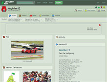 Tablet Screenshot of mephiles12.deviantart.com