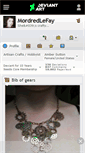 Mobile Screenshot of mordredlefay.deviantart.com