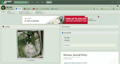 Desktop Screenshot of ju-xxx.deviantart.com