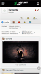 Mobile Screenshot of greeng.deviantart.com