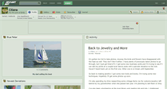 Desktop Screenshot of cillana.deviantart.com