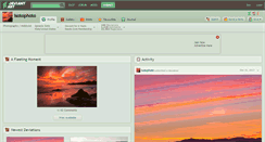 Desktop Screenshot of isotophoto.deviantart.com