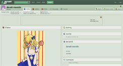 Desktop Screenshot of devaki-mavelle.deviantart.com