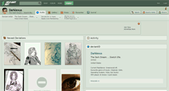 Desktop Screenshot of darklexus.deviantart.com