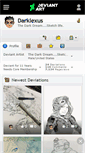 Mobile Screenshot of darklexus.deviantart.com