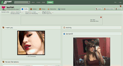 Desktop Screenshot of lauritah.deviantart.com