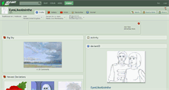 Desktop Screenshot of eyeslikeabsinthe.deviantart.com