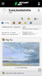 Mobile Screenshot of eyeslikeabsinthe.deviantart.com