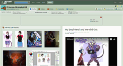 Desktop Screenshot of princess-okimaka039.deviantart.com