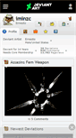 Mobile Screenshot of iminzc.deviantart.com