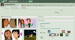 Desktop Screenshot of courtneyxtrent-fc.deviantart.com