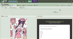 Desktop Screenshot of m-e-emi.deviantart.com