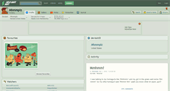 Desktop Screenshot of mhmmplz.deviantart.com