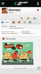 Mobile Screenshot of mhmmplz.deviantart.com