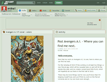 Tablet Screenshot of erdna1.deviantart.com