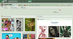 Desktop Screenshot of julesdrenages.deviantart.com