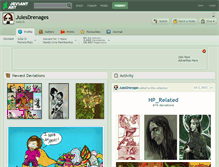 Tablet Screenshot of julesdrenages.deviantart.com
