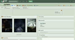 Desktop Screenshot of maxdigital.deviantart.com