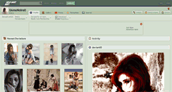 Desktop Screenshot of 0amenoire0.deviantart.com