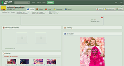 Desktop Screenshot of holyturtlemonkeys.deviantart.com