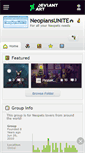 Mobile Screenshot of neopiansunite.deviantart.com