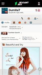 Mobile Screenshot of dumikat.deviantart.com