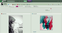 Desktop Screenshot of luxwar.deviantart.com