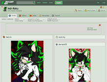 Tablet Screenshot of mdr-roku.deviantart.com