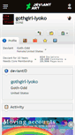 Mobile Screenshot of gothgirl-lyoko.deviantart.com