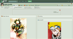 Desktop Screenshot of comic-cywink.deviantart.com