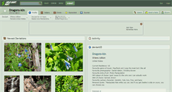 Desktop Screenshot of dragons-kin.deviantart.com