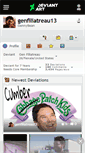 Mobile Screenshot of genfiliatreau13.deviantart.com