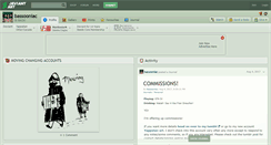 Desktop Screenshot of bassooniac.deviantart.com
