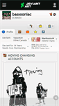 Mobile Screenshot of bassooniac.deviantart.com