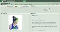 Desktop Screenshot of driftingsakura.deviantart.com